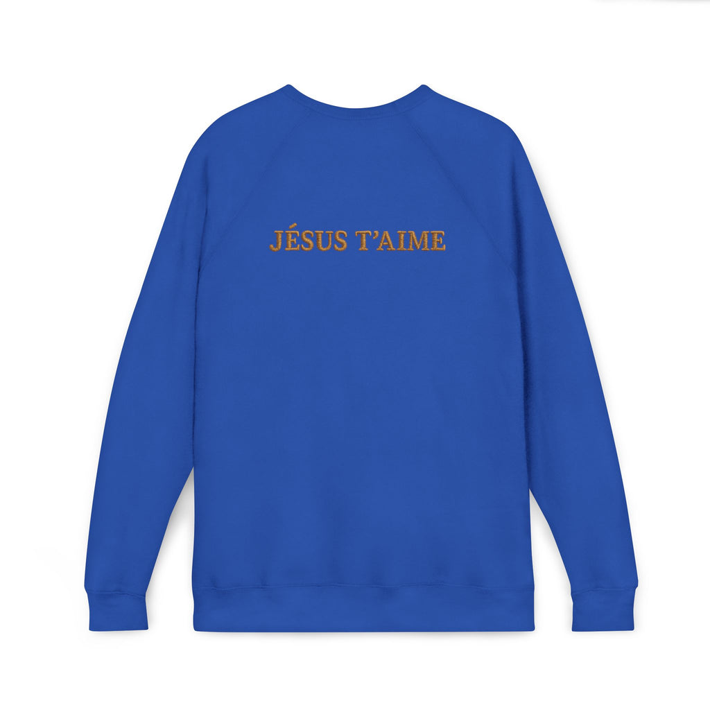 Sweat-Shirt Brodé “Jésus t’aime – Teddy Classique