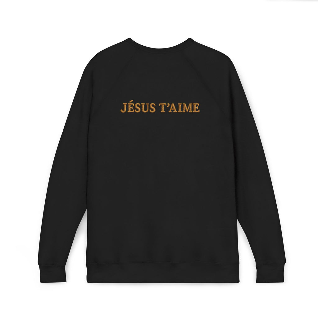 Sweat-Shirt Brodé “Jésus t’aime – Teddy Classique