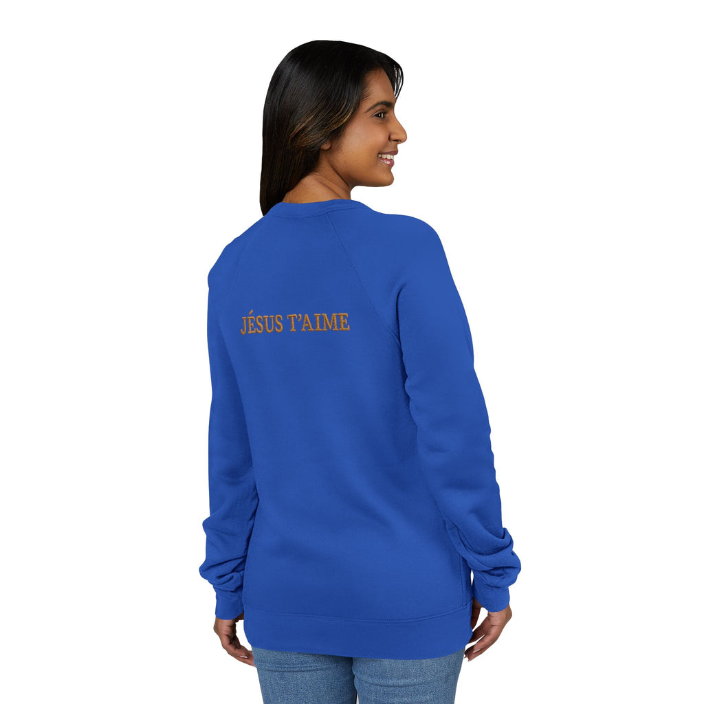 Sweat-Shirt Brodé “Jésus t’aime – Teddy Classique