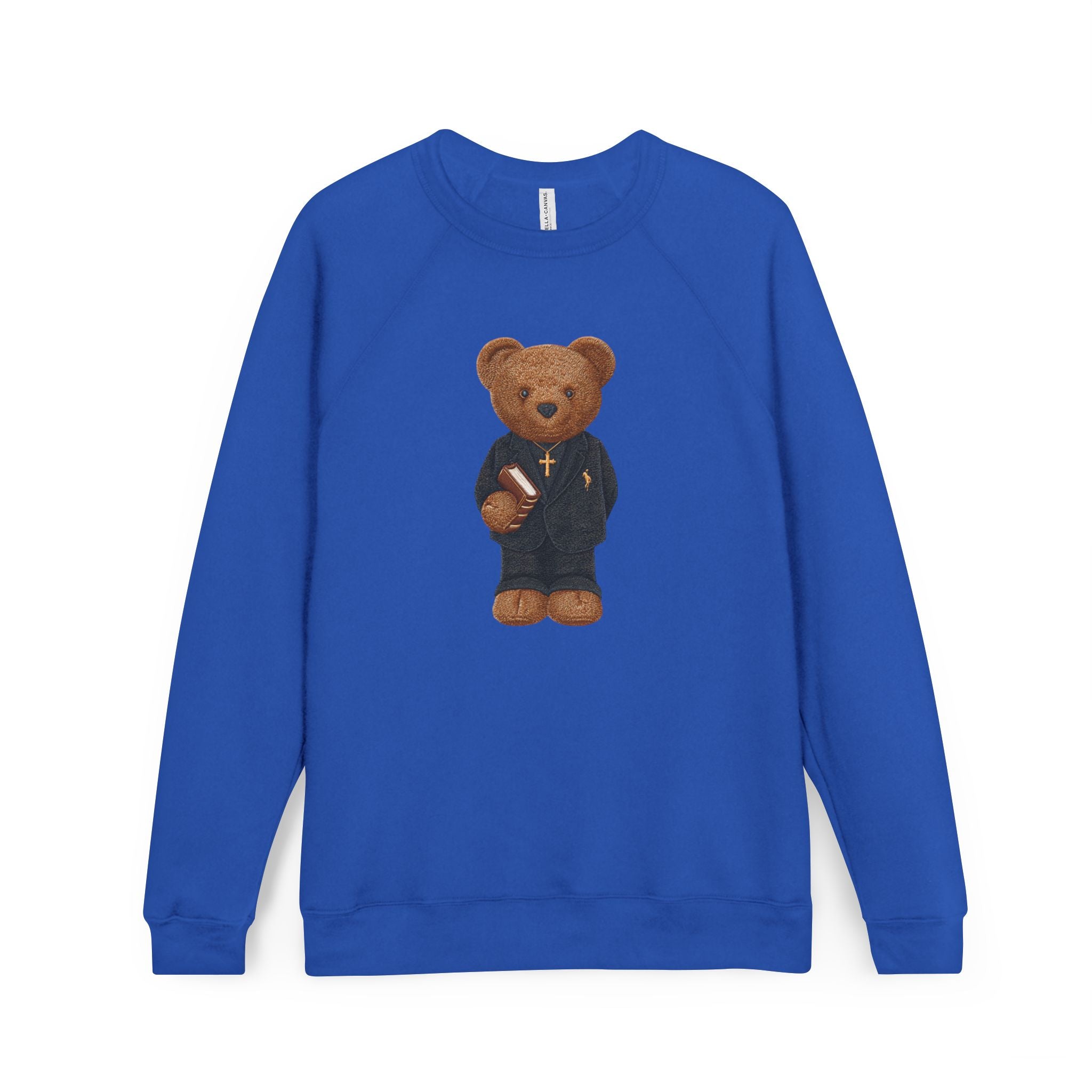 Sweat-Shirt Brodé “Jésus t’aime – Teddy Classique