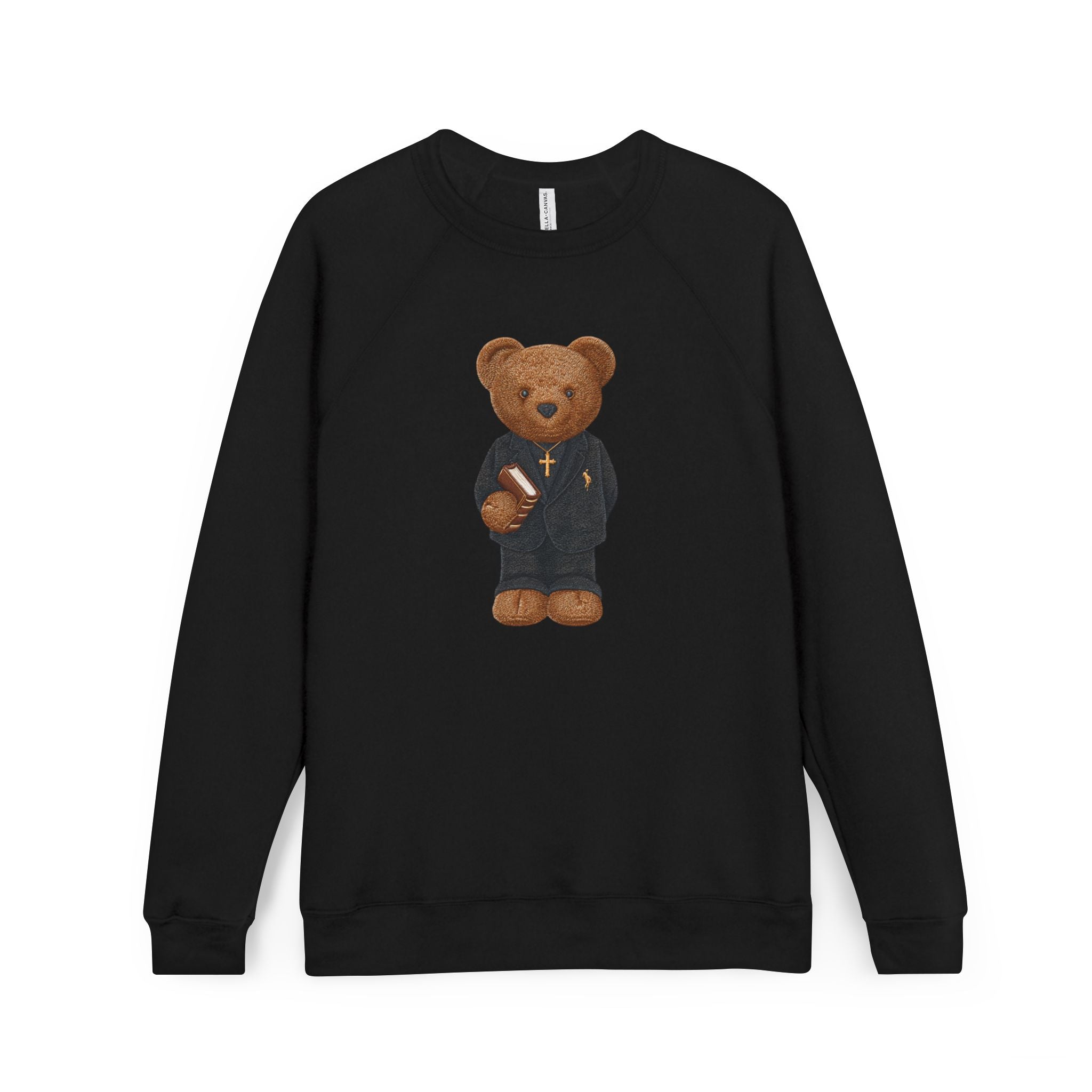Sweat-Shirt Brodé “Jésus t’aime – Teddy Classique