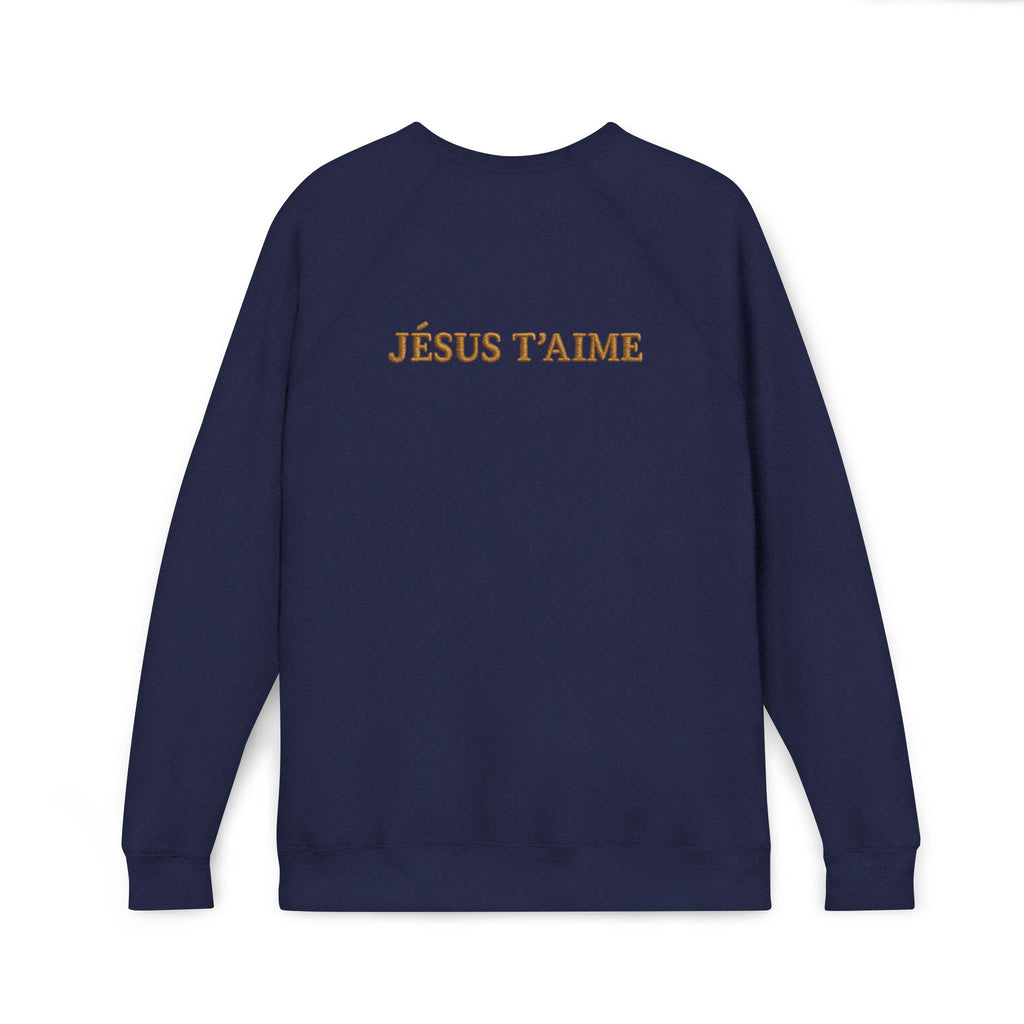 Sweat-Shirt Brodé “Jésus t’aime – Teddy Classique