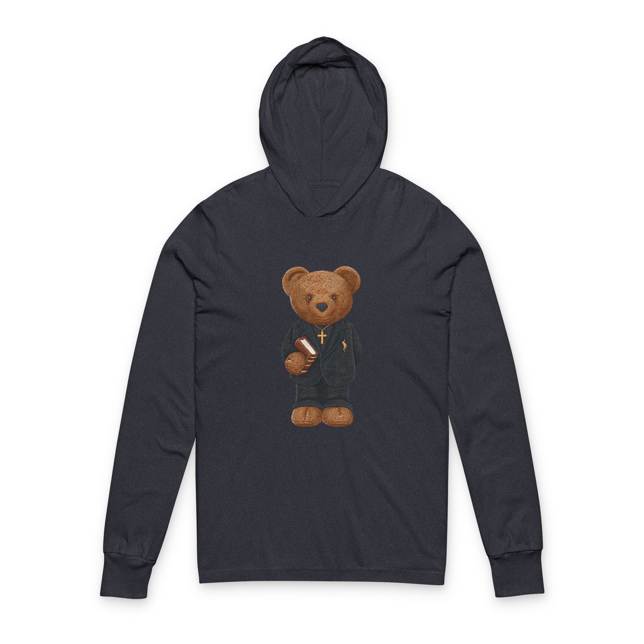 Hoodie “Jésus T’aime – Teddy Édition Royale”