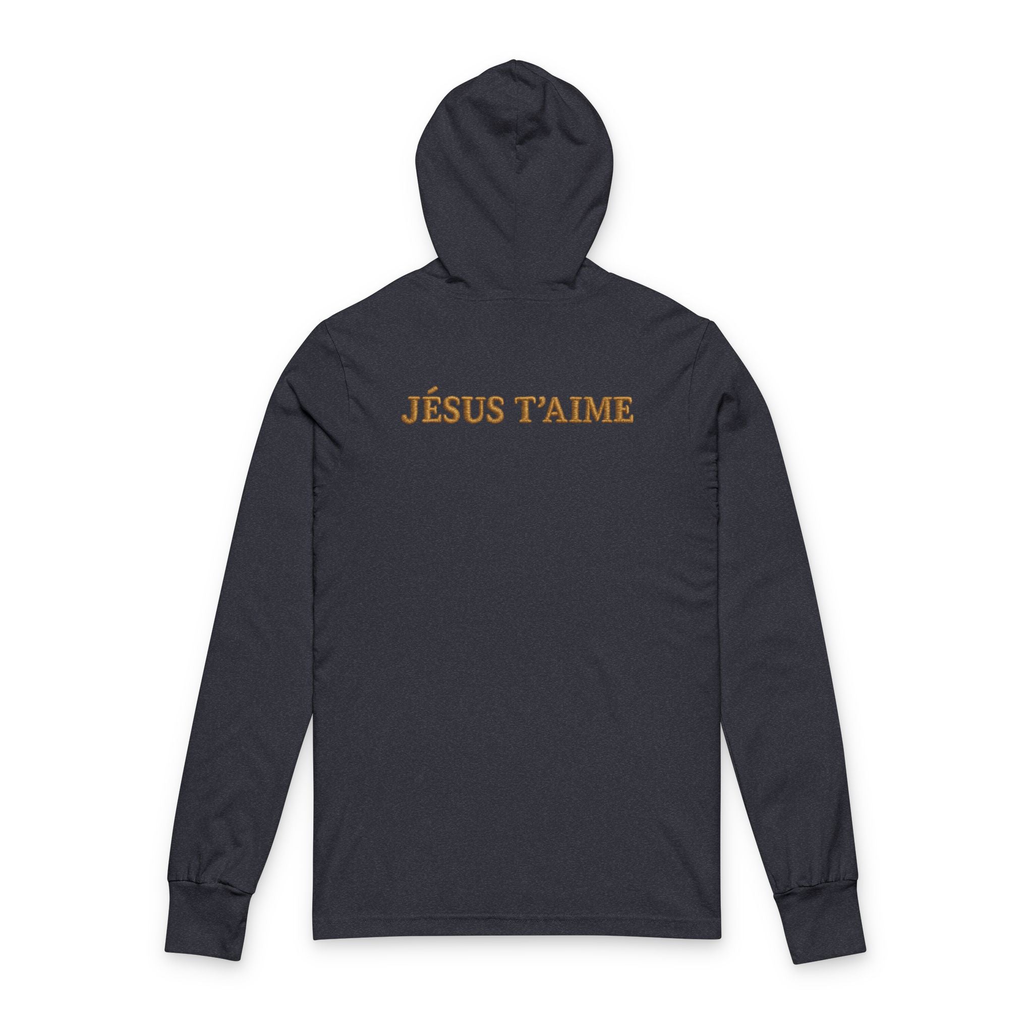 Hoodie “Jésus T’aime – Teddy Édition Royale”