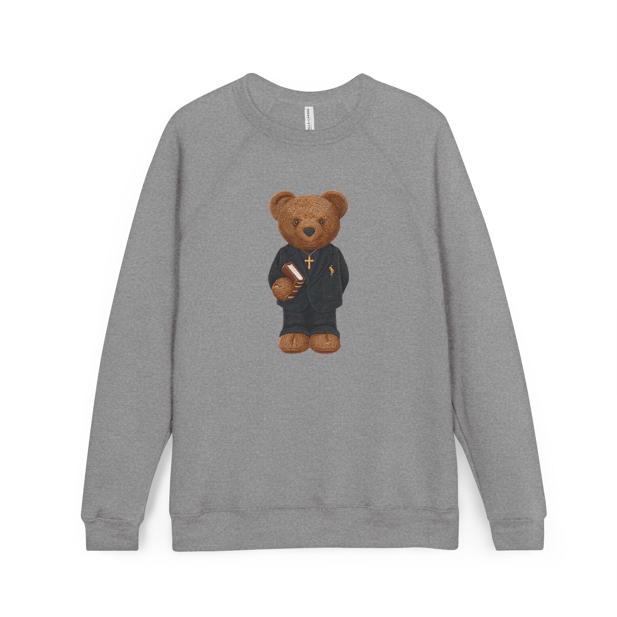 Sweat-Shirt Brodé “Jésus t’aime – Teddy Classique