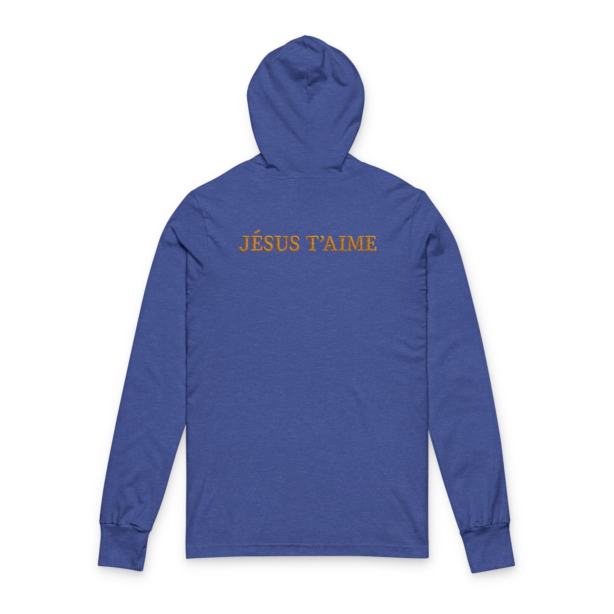 Hoodie “Jésus T’aime – Teddy Édition Royale”