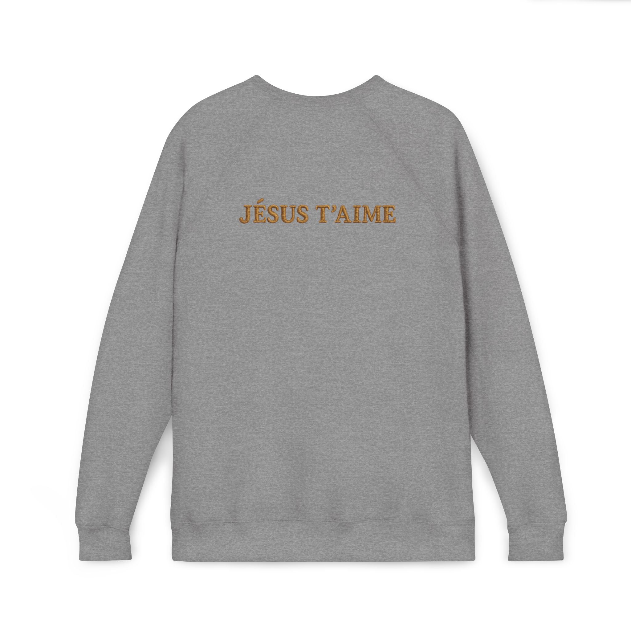 Sweat-Shirt Brodé “Jésus t’aime – Teddy Classique