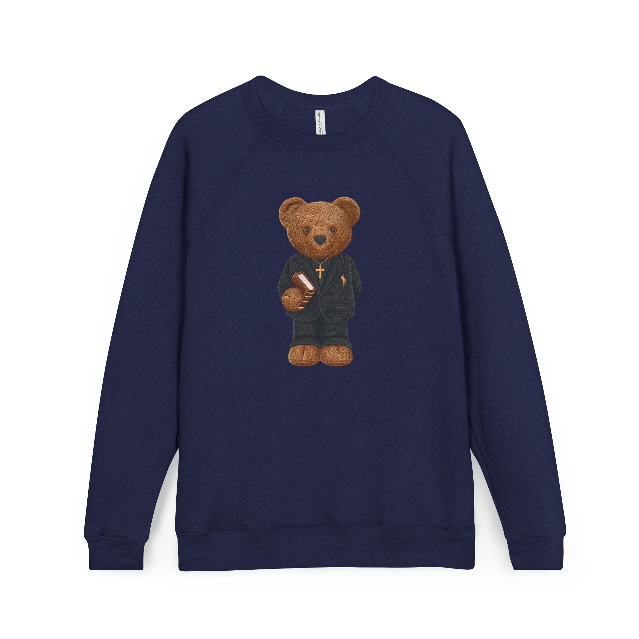 Sweat-Shirt Brodé “Jésus t’aime – Teddy Classique
