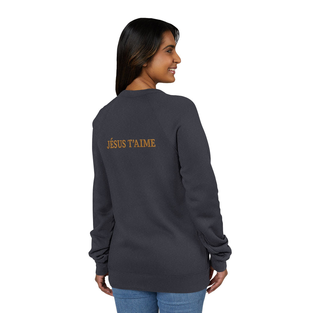 Sweat-Shirt Brodé “Jésus t’aime – Teddy Classique